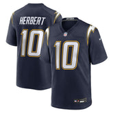Nike Justin Herbert Los Angeles Chargers Alternate Super Chargers Game Player Jersey Navy