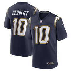 Nike Justin Herbert Los Angeles Chargers Alternate Super Chargers Game Player Jersey Navy