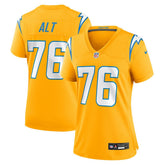 Nike Joe Alt Los Angeles Chargers Women's Alternate Charger Power Game Jersey Gold