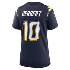 Nike Justin Herbert Los Angeles Chargers Women's Alternate Super Chargers Game Jersey Navy