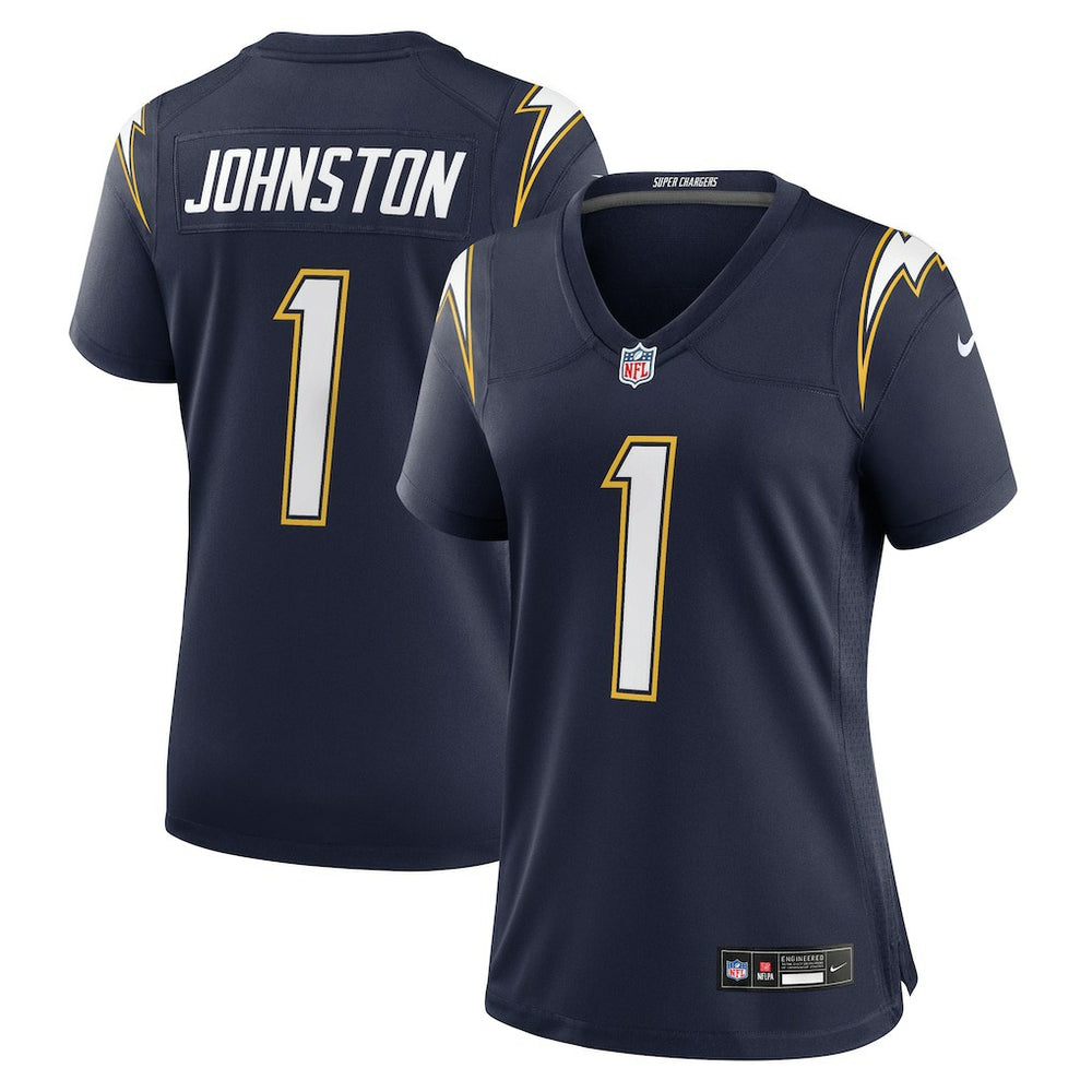 Nike Quentin Johnston Los Angeles Chargers Women's Alternate Super Chargers Game Jersey Navy