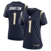 Nike Quentin Johnston Los Angeles Chargers Women's Alternate Super Chargers Game Jersey Navy