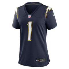 Nike Quentin Johnston Los Angeles Chargers Women's Alternate Super Chargers Game Jersey Navy