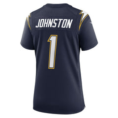 Nike Quentin Johnston Los Angeles Chargers Women's Alternate Super Chargers Game Jersey Navy