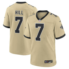 Nike Taysom Hill New Orleans Saints Gameday Golds Alternate Game Player Jersey Gold