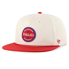 Philadelphia Phillies '47 Payson Captain Snapback Hat - Natural - 47 brand on Sale