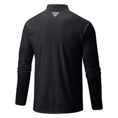 San Antonio Spurs Terminal Tackle Raglan Omni-Shade Quarter-Zip Jacket Black | Columbia for sale