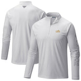 Cleveland Cavaliers Terminal Tackle Raglan Omni-Shade Quarter-Zip Jacket for sale White | Columbia online