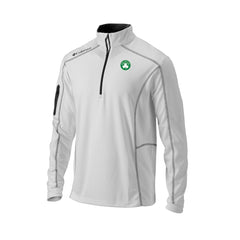 Boston Celtics Omni-Wick Shotgun Quarter-Zip Pullover White | Columbia online