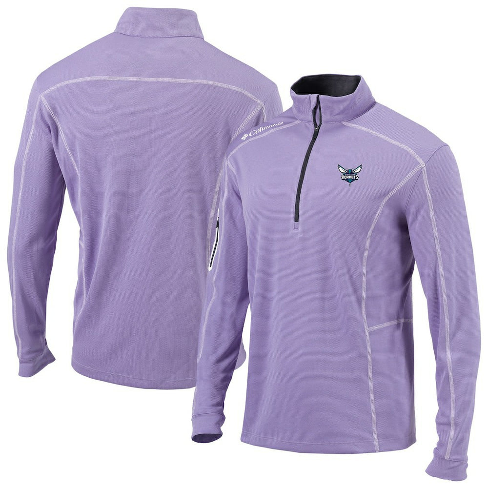 Charlotte Hornets Omni-Wick Shotgun Quarter-Zip Pullover Lavender | Columbia Near Me