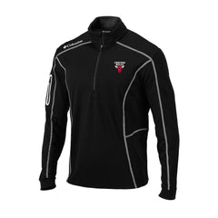 Chicago Bulls Omni-Wick Shotgun Quarter-Zip Pullover Black | Columbia online