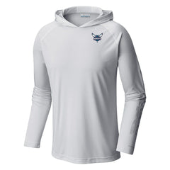 Charlotte Hornets Terminal Tackle Long Sleeve Hoodie T-Shirt White | Columbia for sale