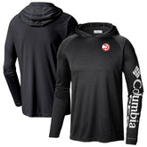 Atlanta Hawks Terminal Tackle Long Sleeve Hoodie T-Shirt Black | Columbia outlet