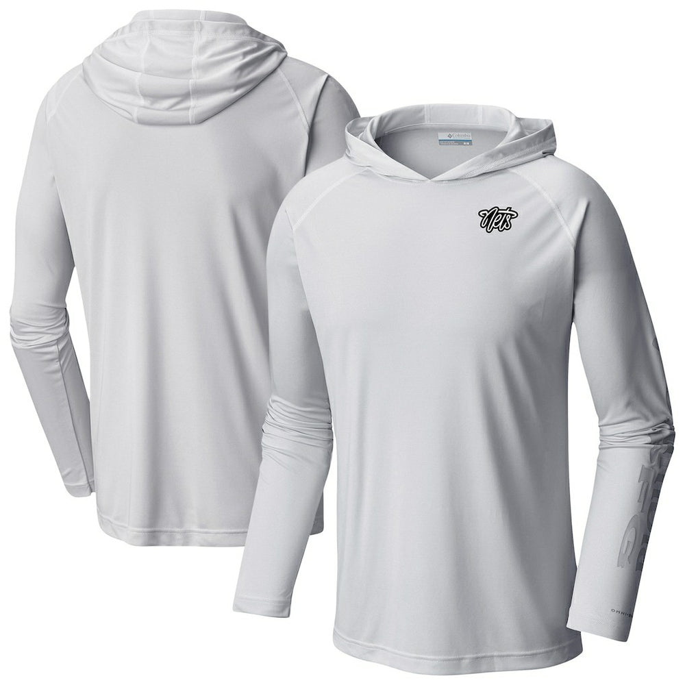 Brooklyn Nets Terminal Tackle Long Sleeve Hoodie T-Shirt White | Columbia for sale