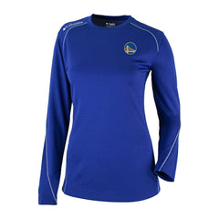 Golden State Warriors Women's Omni-Wick Shotgun Pullover Top for sale Royal | Columbia Near Me