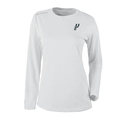 San Antonio Spurs Women's Omni-Wick Shotgun Pullover Top White | Columbia for sale