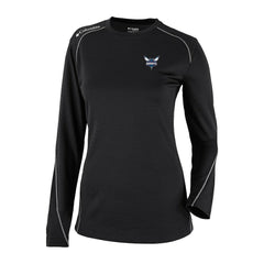 Charlotte Hornets Women's Omni-Wick Shotgun Pullover Top Black | Columbia for sale