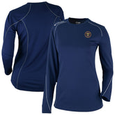 Denver Nuggets Women's Omni-Wick Shotgun Pullover Top for sale Navy | Columbia US