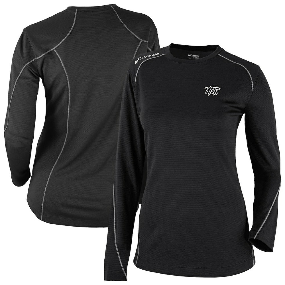 Brooklyn Nets Women's Omni-Wick Shotgun Pullover Top Black | Columbia outlet