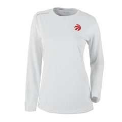 Toronto Raptors Women's Omni-Wick Shotgun Pullover Top White | Columbia