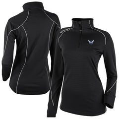 Charlotte Hornets Women's Omni-Wick Shotgun 2.0 Quarter-Zip Pullover Top Black | Columbia discount