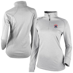 Washington Wizards Women's Omni-Wick Shotgun 2.0 Quarter-Zip Pullover Top Heather Gray | Columbia discount