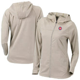 Detroit Pistons Women's Omni-Wick Half Shot Full-Zip Hooded Jacket for sale Tan | Columbia Near Me