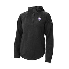 Sacramento Kings Women's Sweater Weather Quarter-Snap Hoodie Black | Columbia