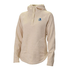 Dallas Mavericks Women's Sweater Weather Quarter-Snap Hoodie for sale White | Columbia