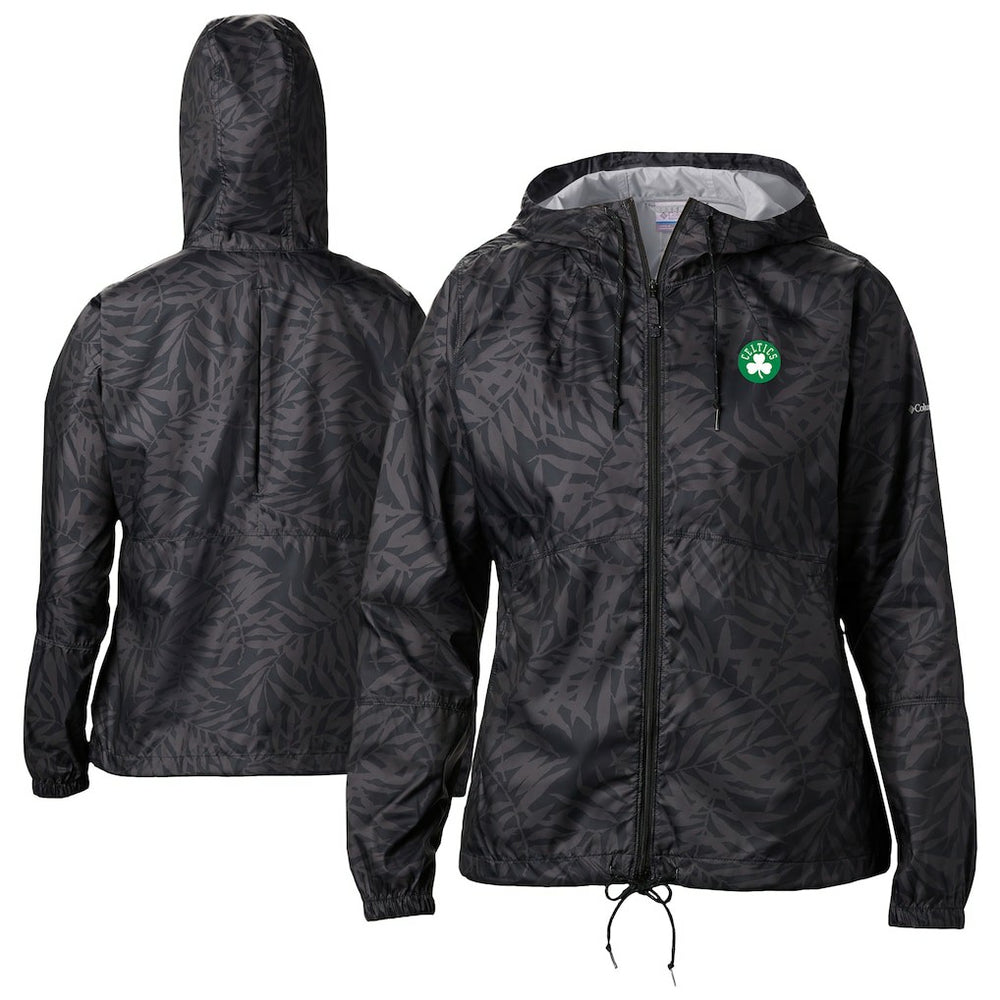 Boston Celtics Women's Flash Forward Windbreaker Black | Columbia for sale