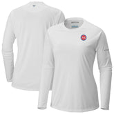 Detroit Pistons Women's Tidal Tee II Long Sleeve T-Shirt for sale White | Columbia discount