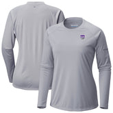 Sacramento Kings Women's Tidal Tee II Long Sleeve T-Shirt Gray | Columbia Lifestyle