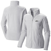 Denver Nuggets Women's Give & Go II Fleece Full-Zip Jacket for sale White | Columbia Near Me
