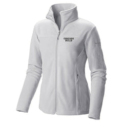Chicago Bulls Women's Give & Go II Fleece Full-Zip Jacket White | Columbia Lifestyle