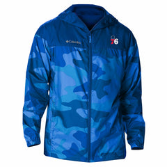 Philadelphia 76ers Flash Challenger Windbreaker Jacket Blue | Columbia discount