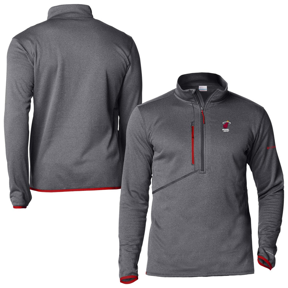 Miami Heat Park View Fleece Half-Zip Top Red | Columbia
