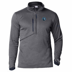 Minnesota Timberwolves Park View Fleece Half-Zip Top Navy | Columbia US