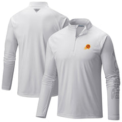 Phoenix Suns PFG Terminal Tackle Quarter-Zip Top White | Columbia for sale