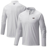 New Orleans Pelicans PFG Terminal Tackle Quarter-Zip Top White | Columbia