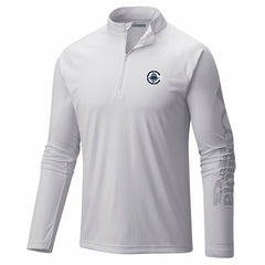 LA Clippers PFG Terminal Tackle Quarter-Zip Top White | Columbia discount