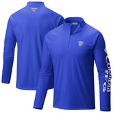 Oklahoma City Thunder PFG Terminal Tackle Quarter-Zip Top Blue | Columbia Lifestyle