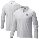 Oklahoma City Thunder PFG Terminal Tackle Quarter-Zip Top White | Columbia US