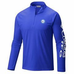 Philadelphia 76ers PFG Terminal Tackle Quarter-Zip Top Blue | Columbia