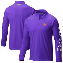 Phoenix Suns PFG Terminal Tackle Quarter-Zip Top Purple | Columbia Lifestyle