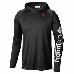 Houston Rockets PFG Super Terminal Tackle Hoodie for sale Black | Columbia Lifestyle