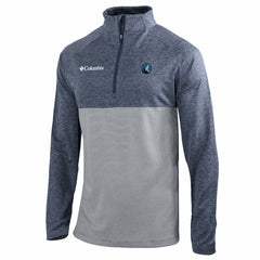 Minnesota Timberwolves Omni-Wick Rockin' It Quarter-Zip Top Navy | Columbia Lifestyle