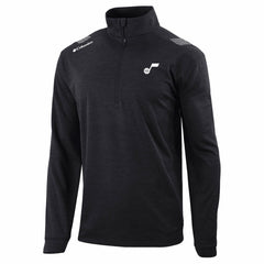 Utah Jazz Oakland Downs Omni-Wick Quarter-Zip Top Black | Columbia Lifestyle