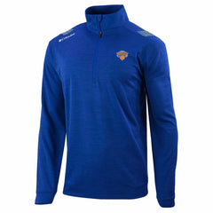 New York Knicks Oakland Downs Omni-Wick Quarter-Zip Top Blue | Columbia for sale