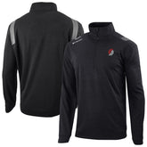 Portland Trail Blazers Oakland Downs Omni-Wick Quarter-Zip Top Black | Columbia
