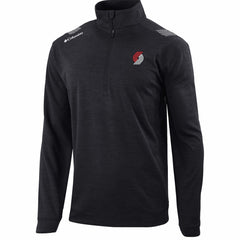 Portland Trail Blazers Oakland Downs Omni-Wick Quarter-Zip Top Black | Columbia